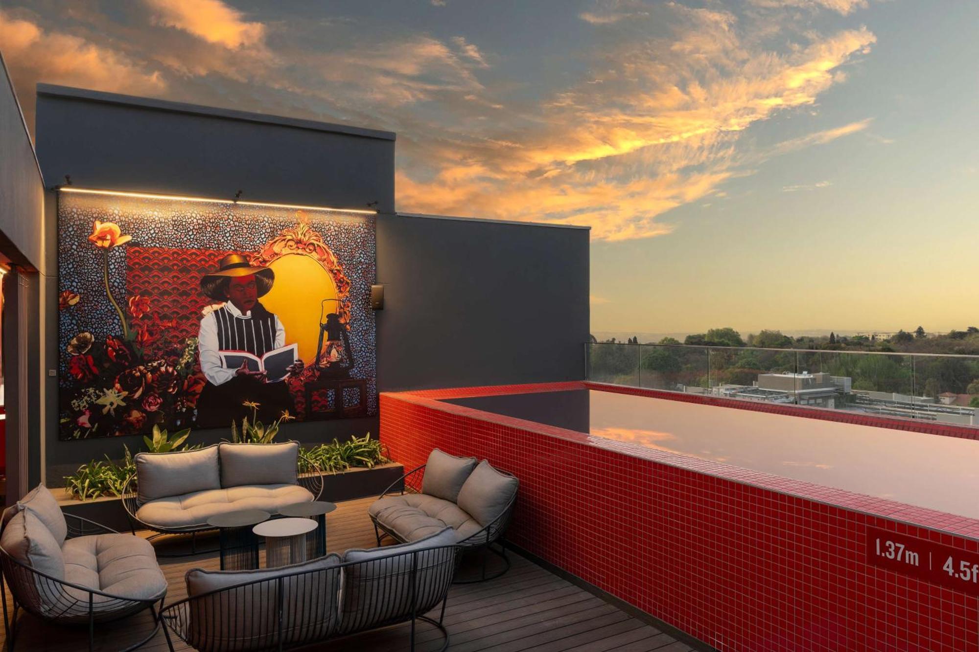 Radisson Red Hotel Johannesburg Rosebank Екстер'єр фото